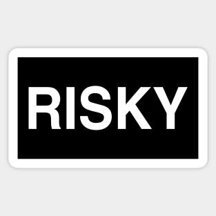 RISKY Sticker